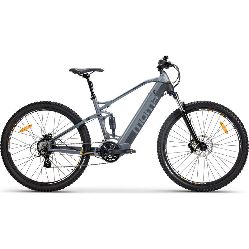 Bicicleta de Montanha Eléctrica com Suspensão Total E-MTB 29''