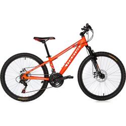 Vélo VTT Enfant, GTT24",Alu, SHIMANO 21V, Freins a Disque, Suspension Av.