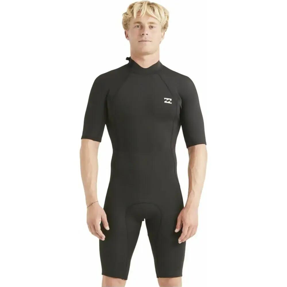 Men's Absolute 2mm Flatlock Back Zip Shorty Wetsuit