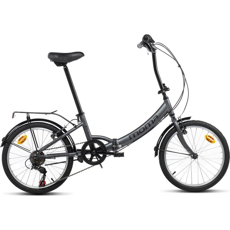 Bicicletta Pieghevole First Class 20", Alluminio, SHIMANO 6V, Sella Comfort