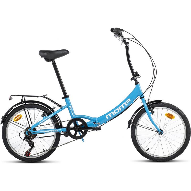 Bicicletta Pieghevole First Class 20", Alluminio, SHIMANO 6V, Sella Comfort