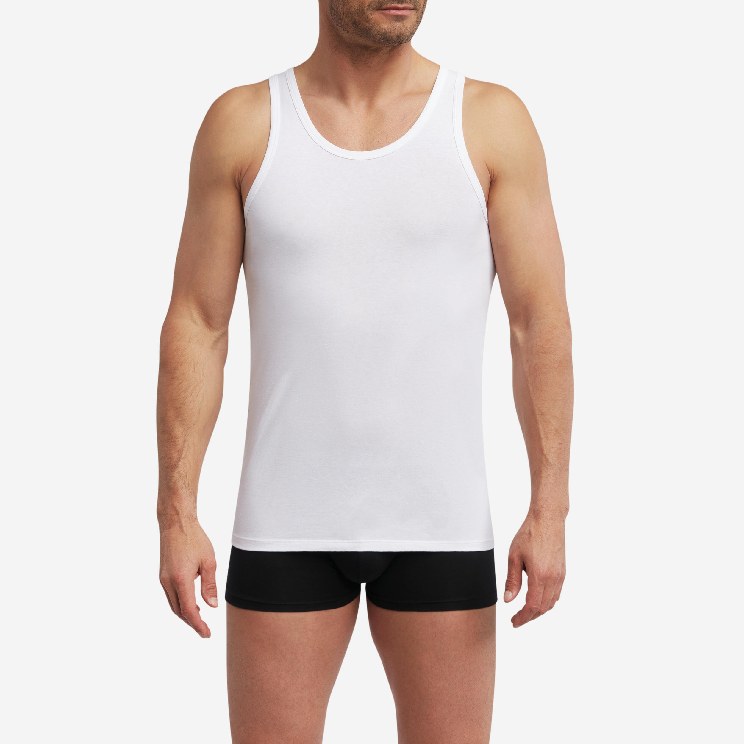 Conjunto de 2 Camisetas Sem Mangas DIM Regul'Activ Sport 3/4