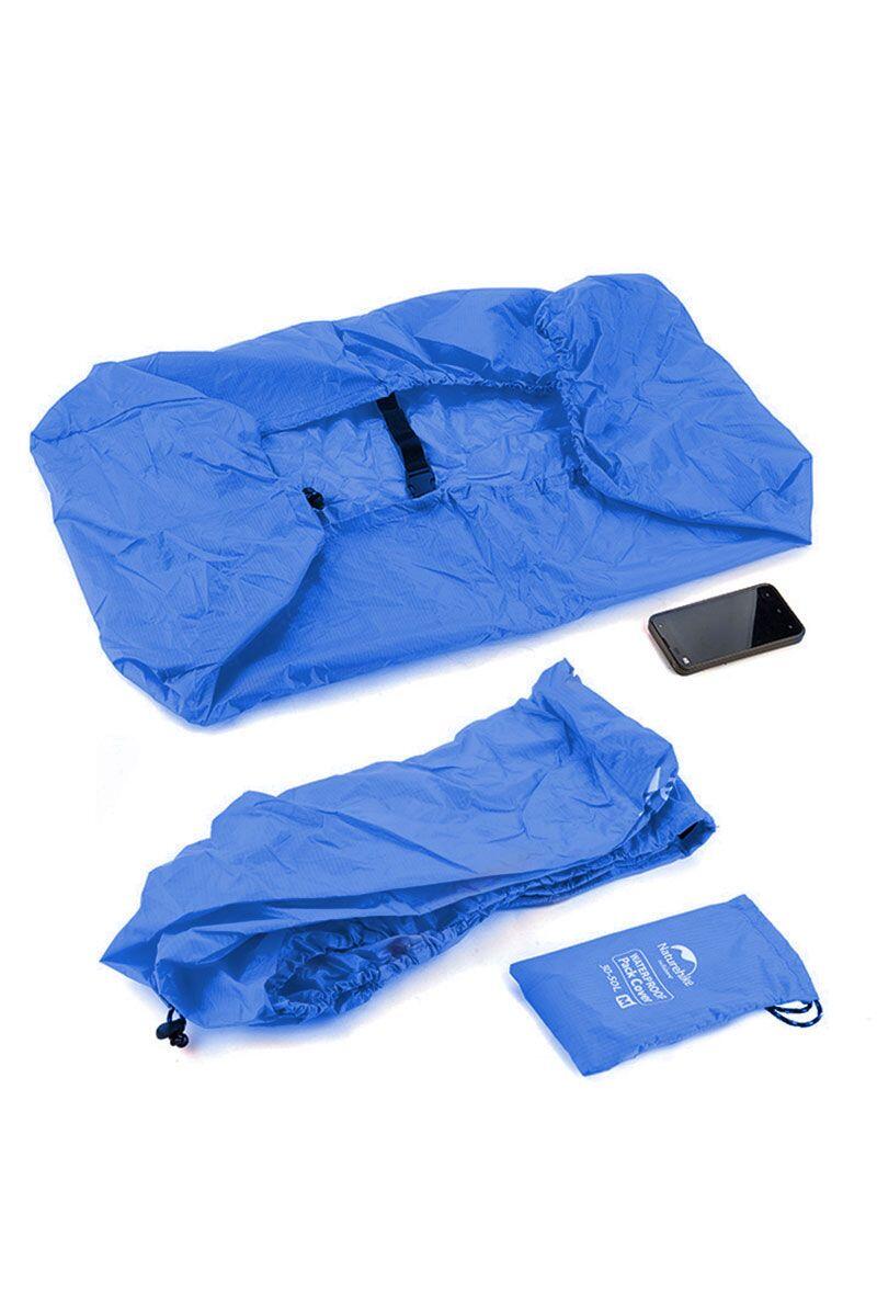 Sacca Antipioggia Per Zaino Trekking Naturehike Nh15Y001-Z 30-50L Blu 3/3