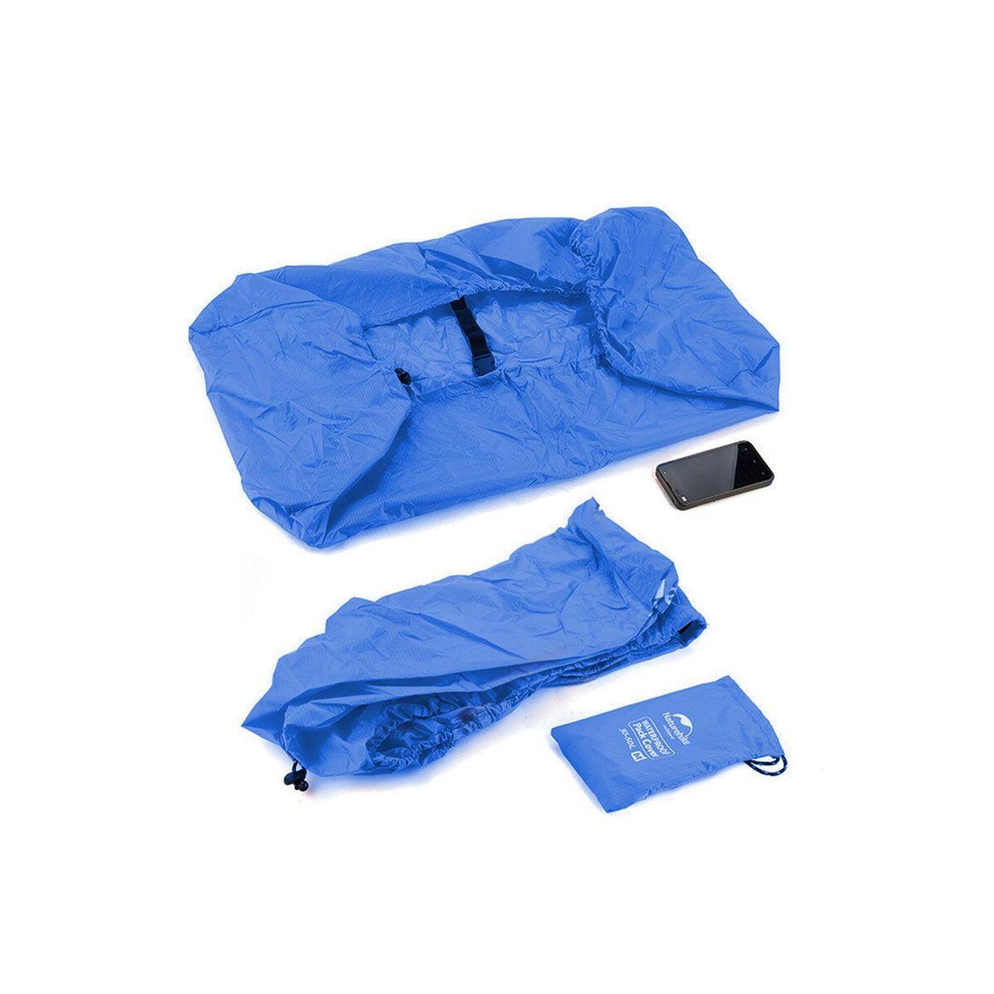 Husă de ploaie rucsac 20-30L albastru