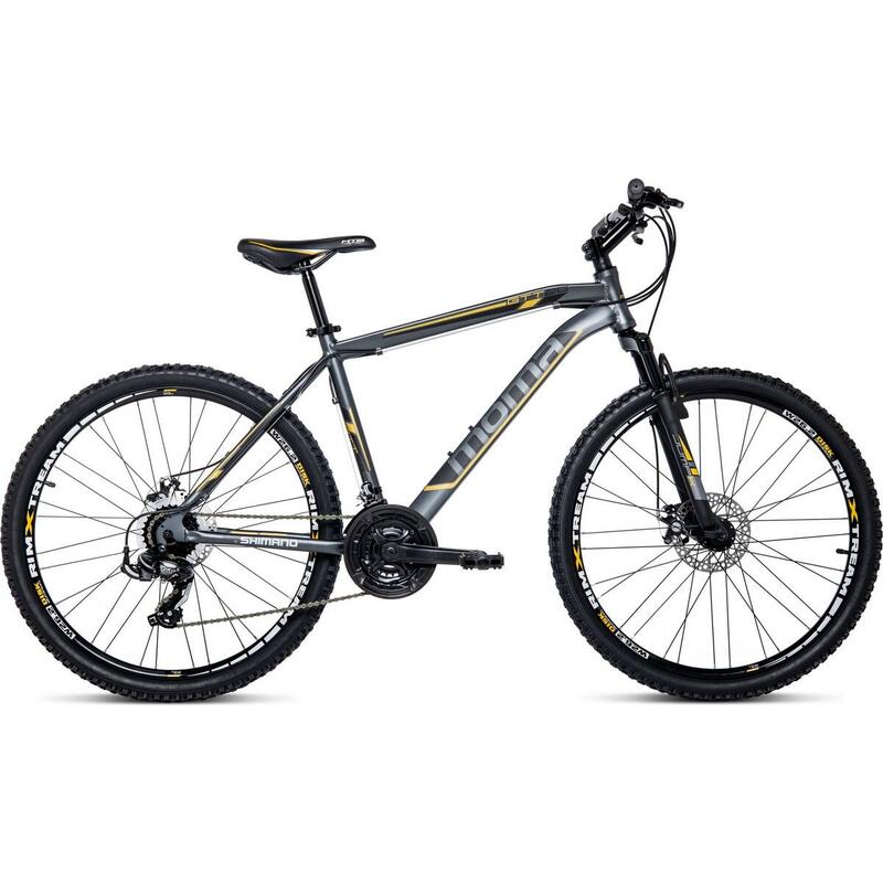 MTB, GTT26"-5.0,Alluminio, SHIMANO 24V, Freni a Disco, Sospensioni Avanti