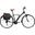 Bicicletta TREKKING, HYBRID 28" , Unisex, Momabikes, Nero