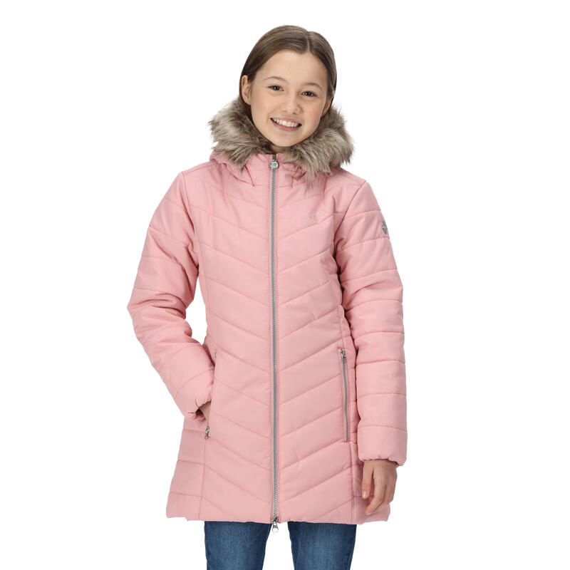 Chaqueta Aislante Fabrizia para Niños/Niñas Peonía Rosa