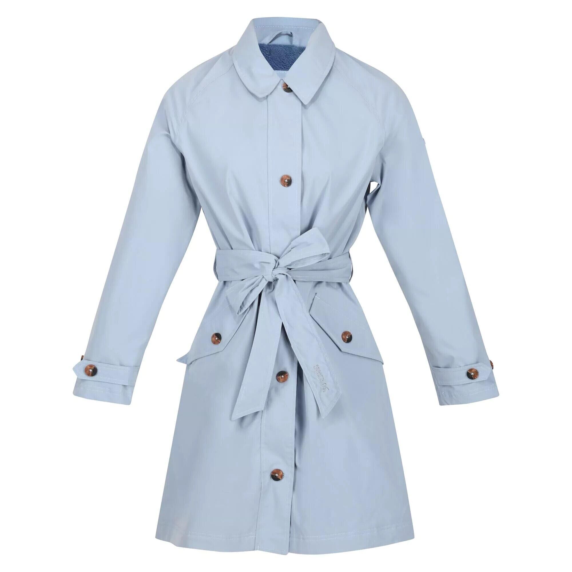 REGATTA Womens/Ladies Giovanna Fletcher Collection Madalyn Trench Coat (Ice Grey)