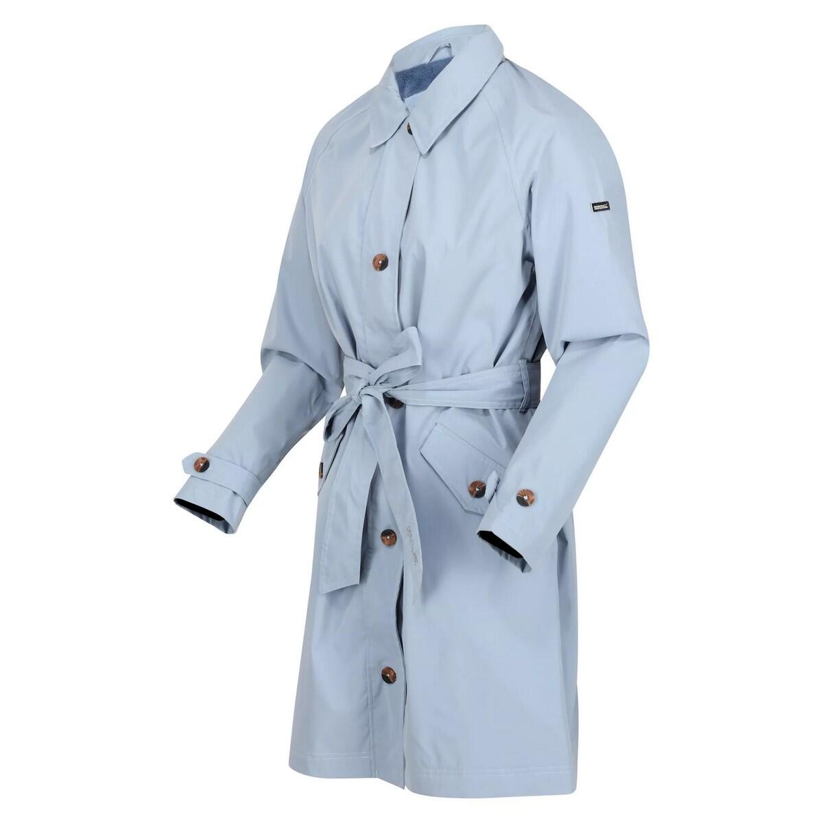 Womens/Ladies Giovanna Fletcher Collection Madalyn Trench Coat (Ice Grey) 3/5