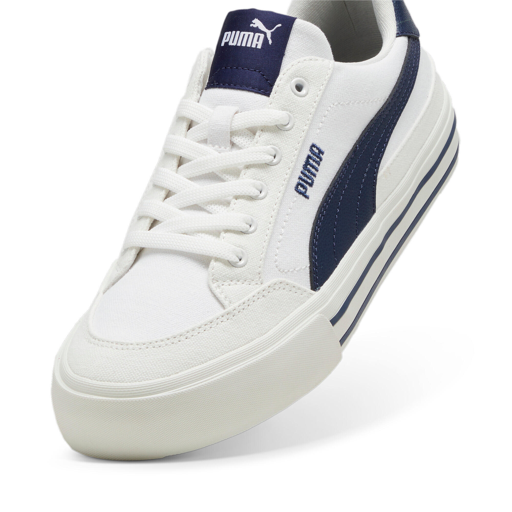 Zapatillas hombre Puma Court Classic Vulc F Blanco 5/7