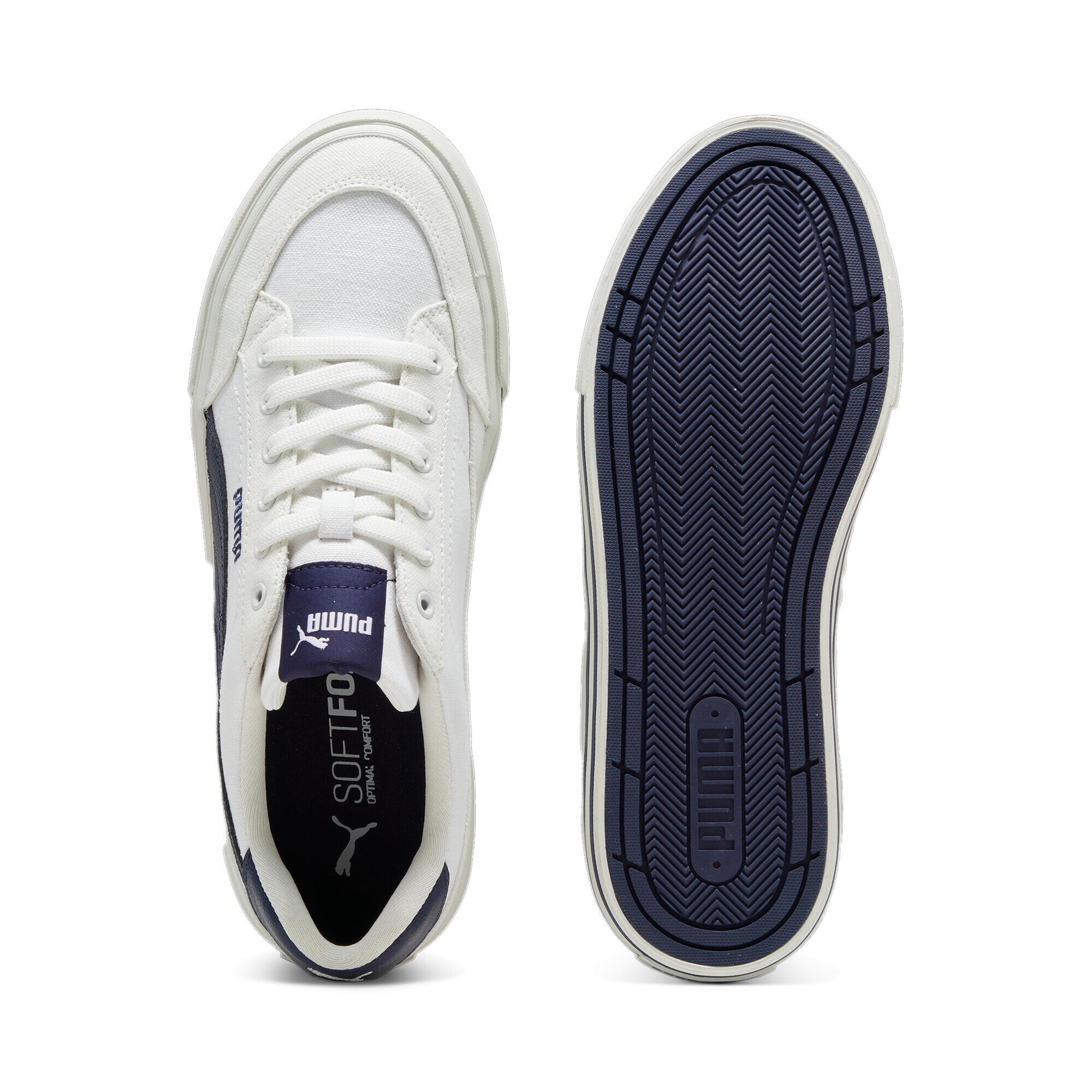 Zapatillas hombre Puma Court Classic Vulc F Blanco 3/7