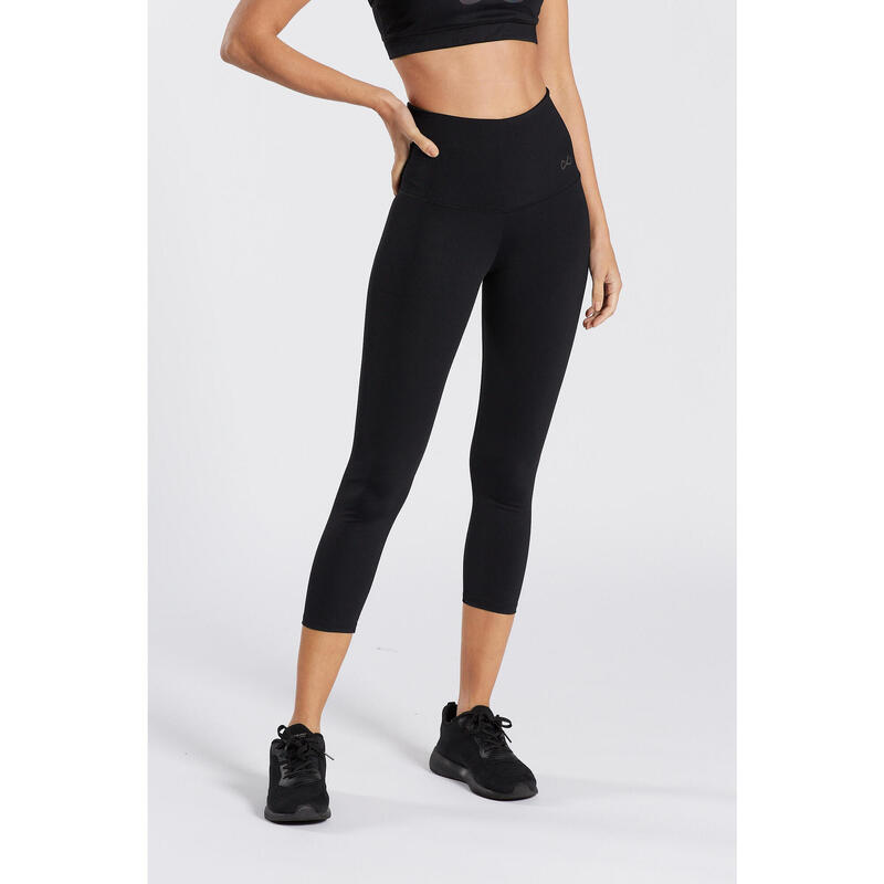 Mallas Deporte Mujer Leggins Crop Push Up Negro Fitness Gimnasio  Talla Ditchil