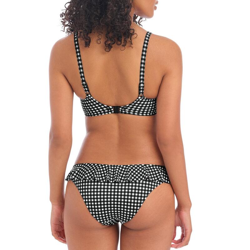 Bikinitop vichy met beugel Check in