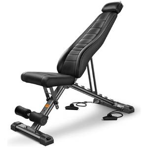 Flexnest Flexbench Adjustable Incline and Decline Gym Bench 300 Kg Capacity
