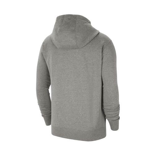 Felpa con cappuccio full zip bambino nike grigio