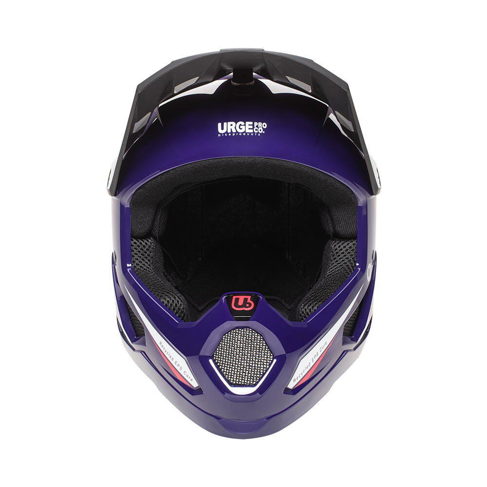 Kask rowerowy Deltar full-face, fioletowy 5/5
