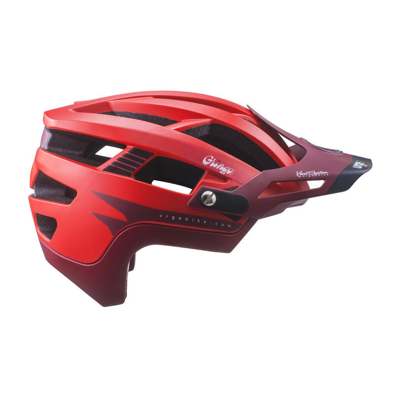 Casque VTT avec mentionière amovible Gringo de la Pampa rouge