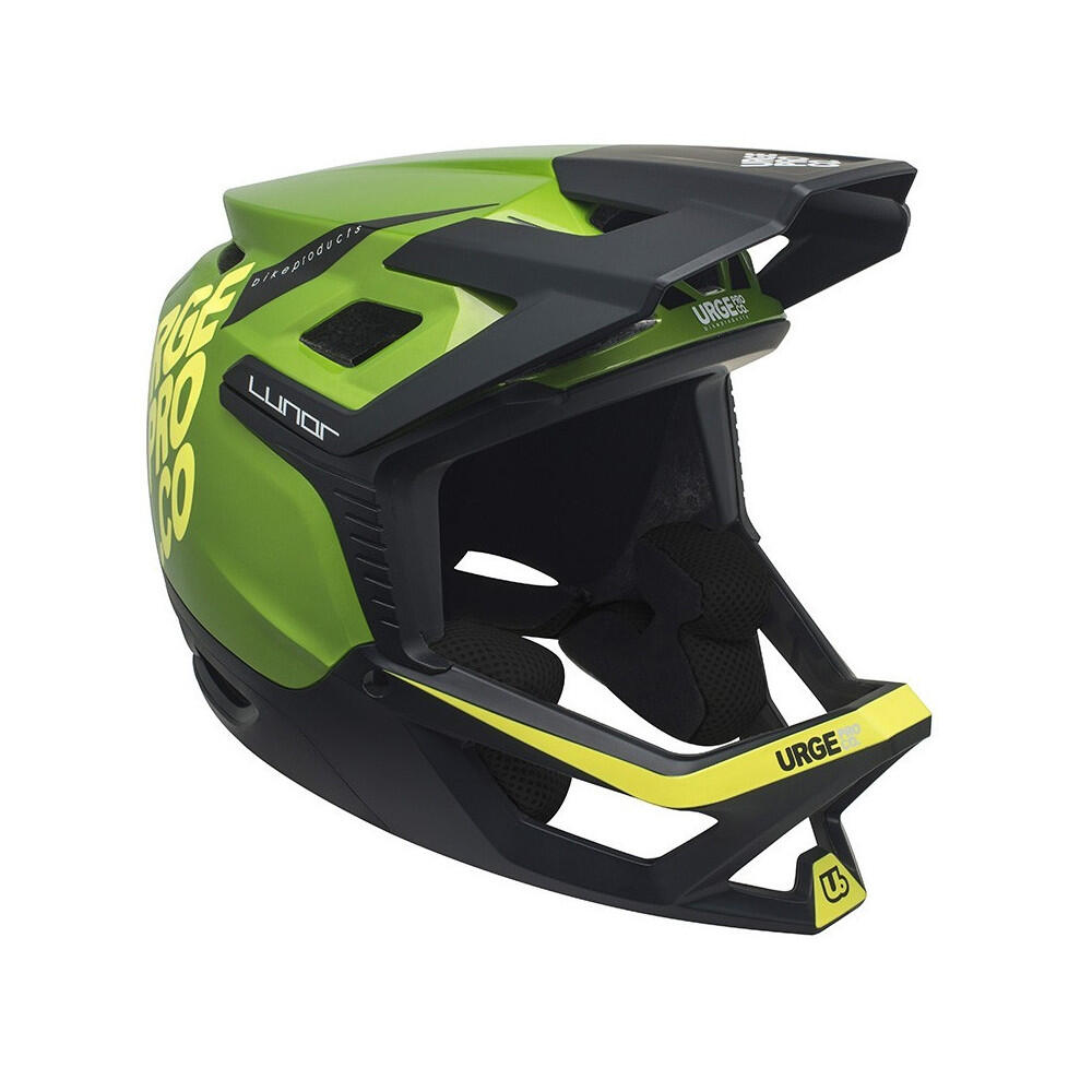Mondgrüner Mountainbike-Helm 3/7
