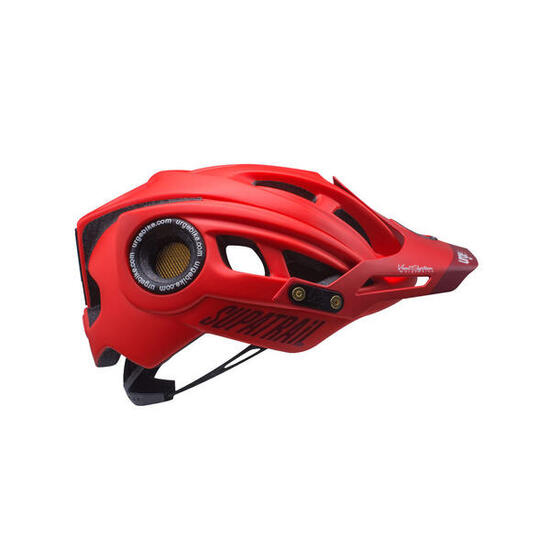 Kask rowerowy górski Supatrail RH Red
