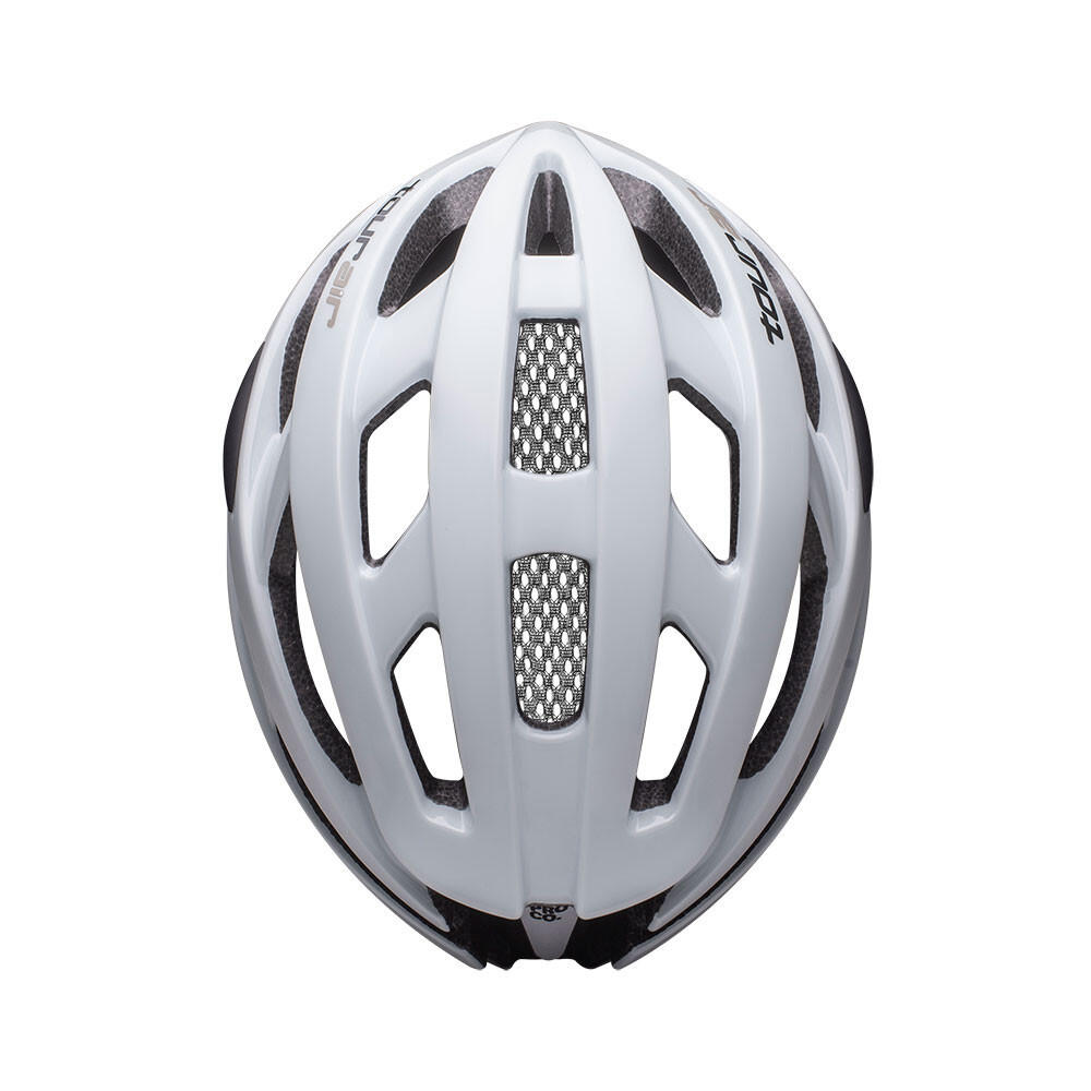 Kask TourAir do jazdy szosowej/szutrowej w kolorze jasnoszarym 5/5