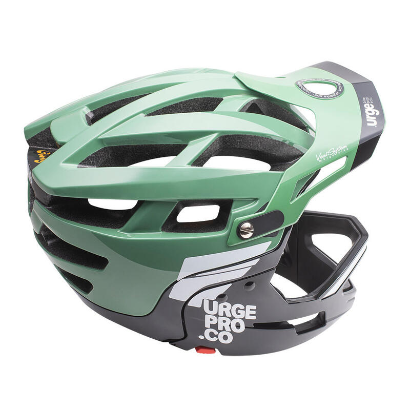 Casque VTT avec mentionière amovible Gringo de la Pampa Olive