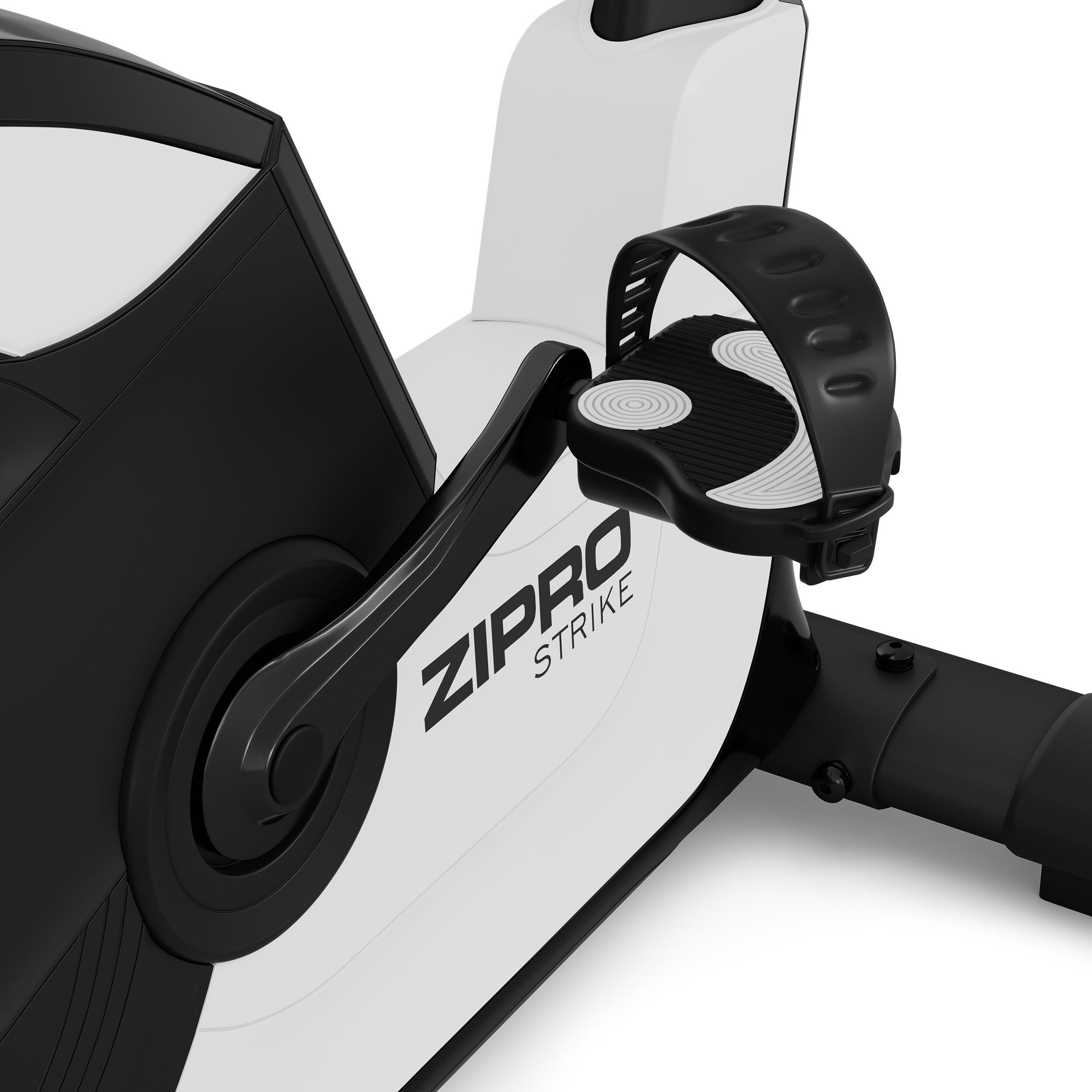 Bicicleta estática Zipro Strike White 32 niveles de resistencia para cardio 4/8
