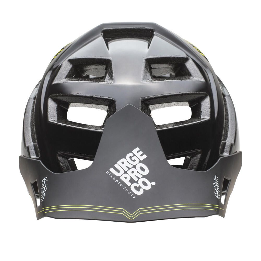 Capacete de ciclismo de montanha AllAir preto brilhante 5/5