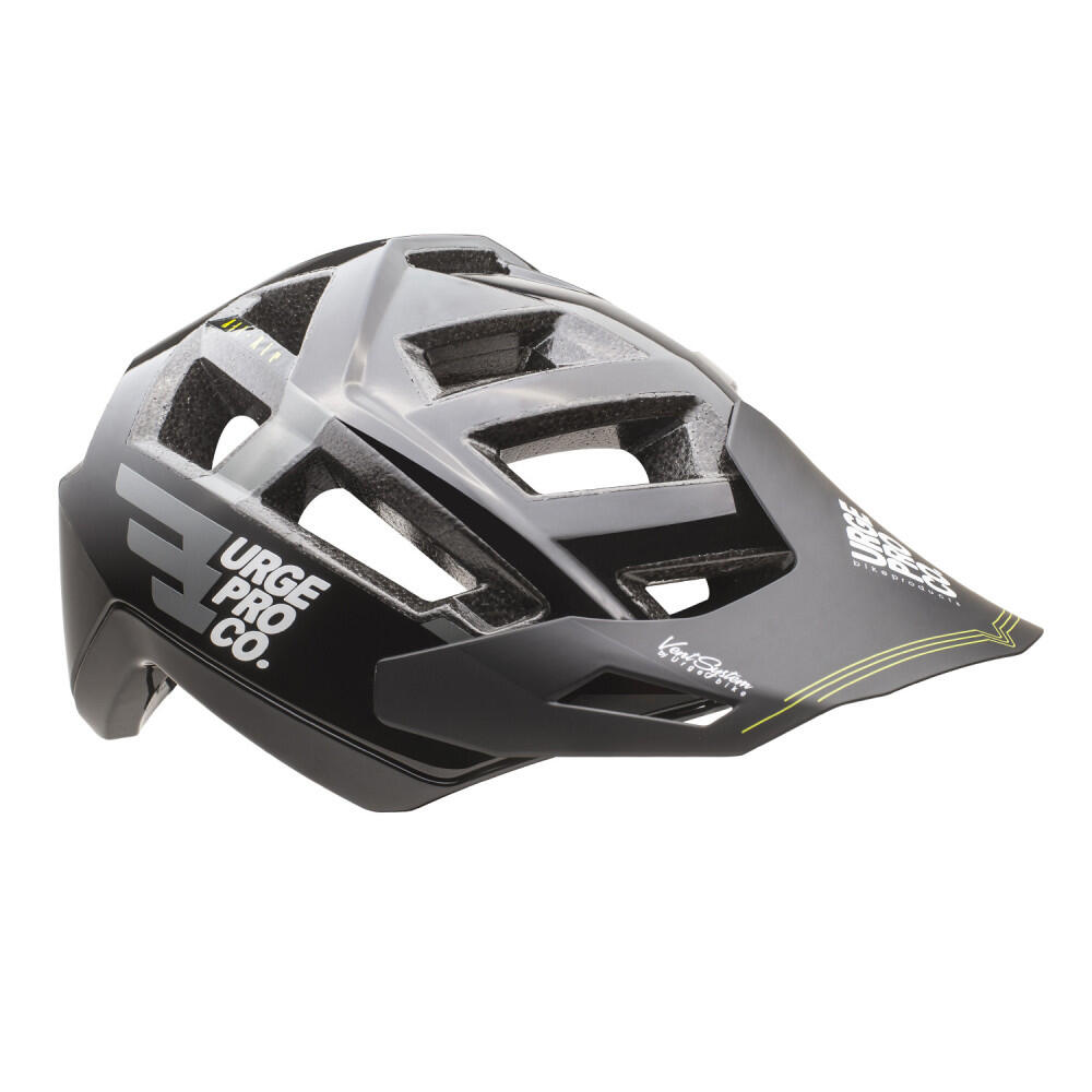 Capacete de ciclismo de montanha AllAir preto brilhante 3/5
