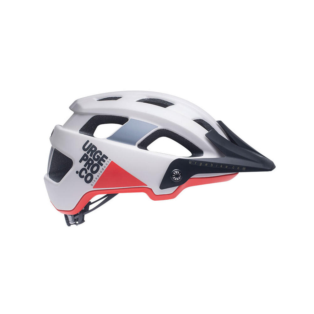 AllTrail matte white mountain bike helmet