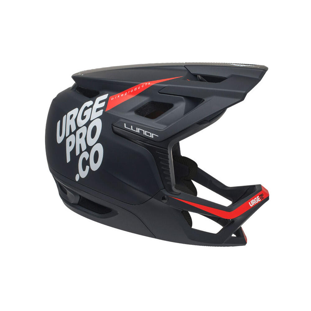 Lunar Black Mountain Bike Helmet