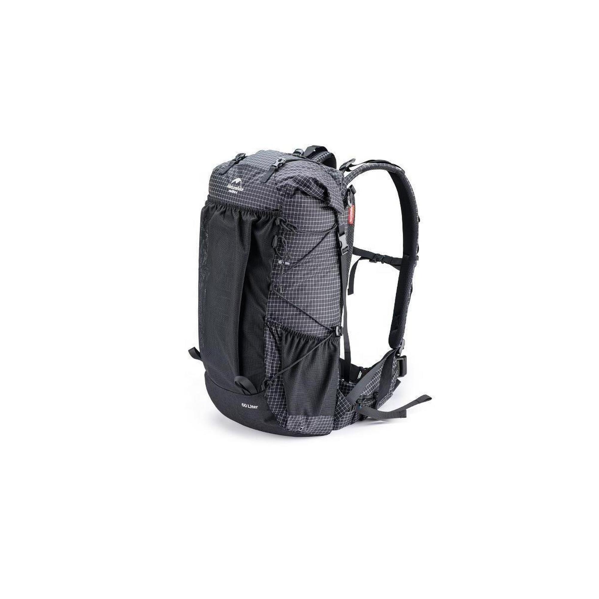 NATUREHIKE Turistický batoh Rock gridstop (UHMWPE) 60 + 5 l