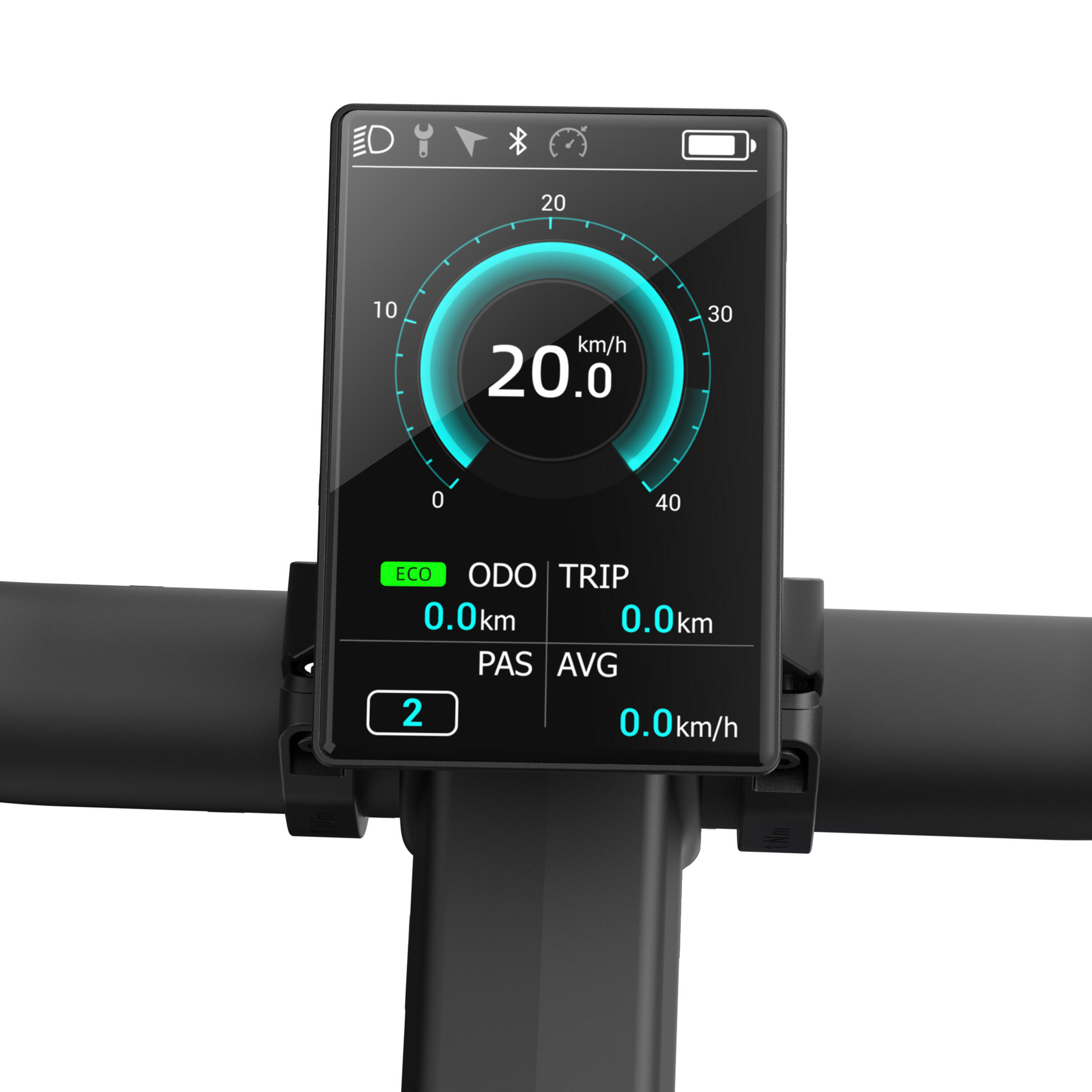 Vélo Électrique ADO Air28 – Bleu, 28", Courroie, Autonomie 100km, Appli Connectée