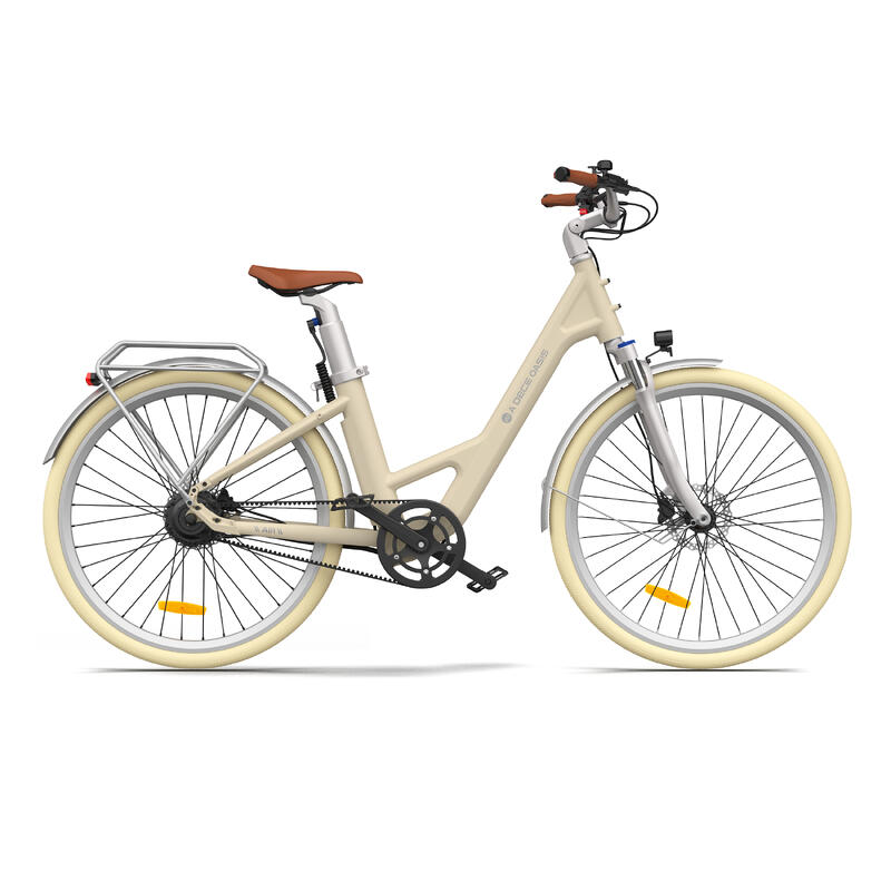 Bicicleta elétrica Transmissão por Correia Pedelec - Motor Bafang ADO Air28Pro