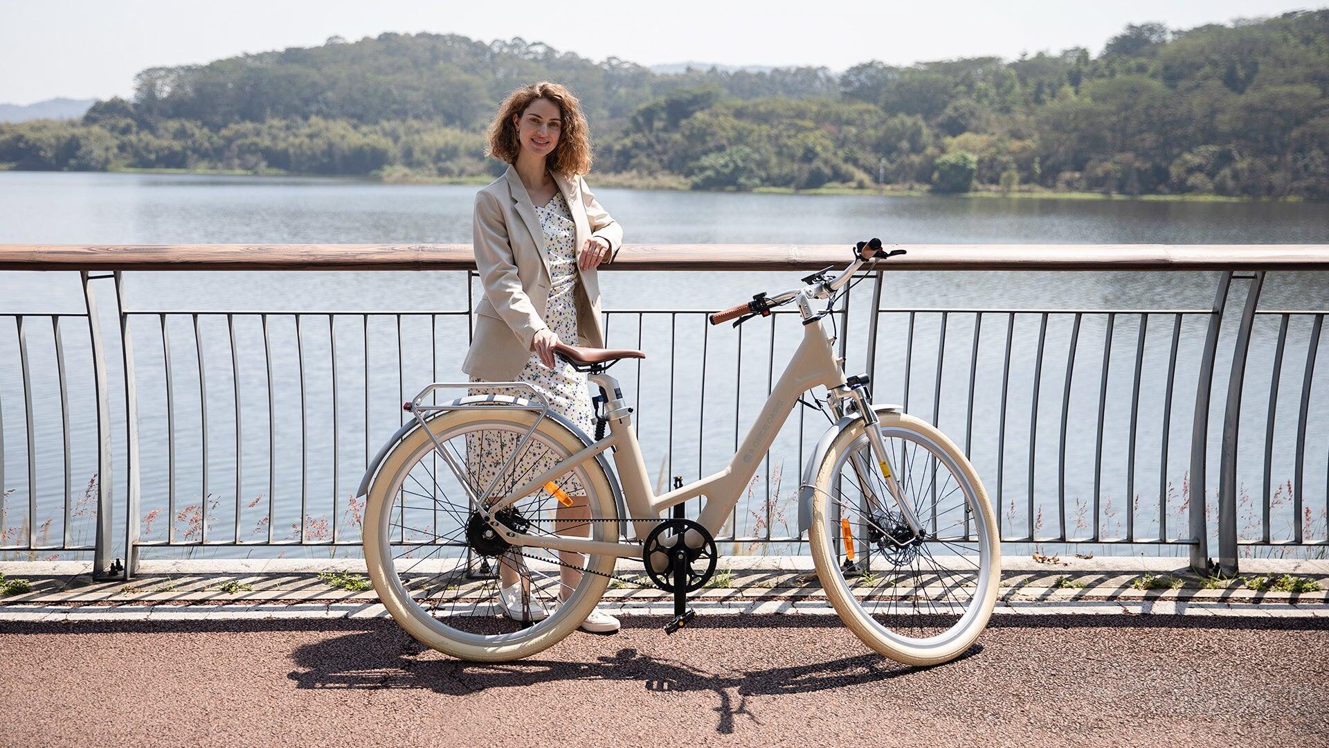 ADO Air28 Pro EBike Elektrofahrrad,Pedelec Riemenantrieb,Bafang Motor,Fahrrad 7/9