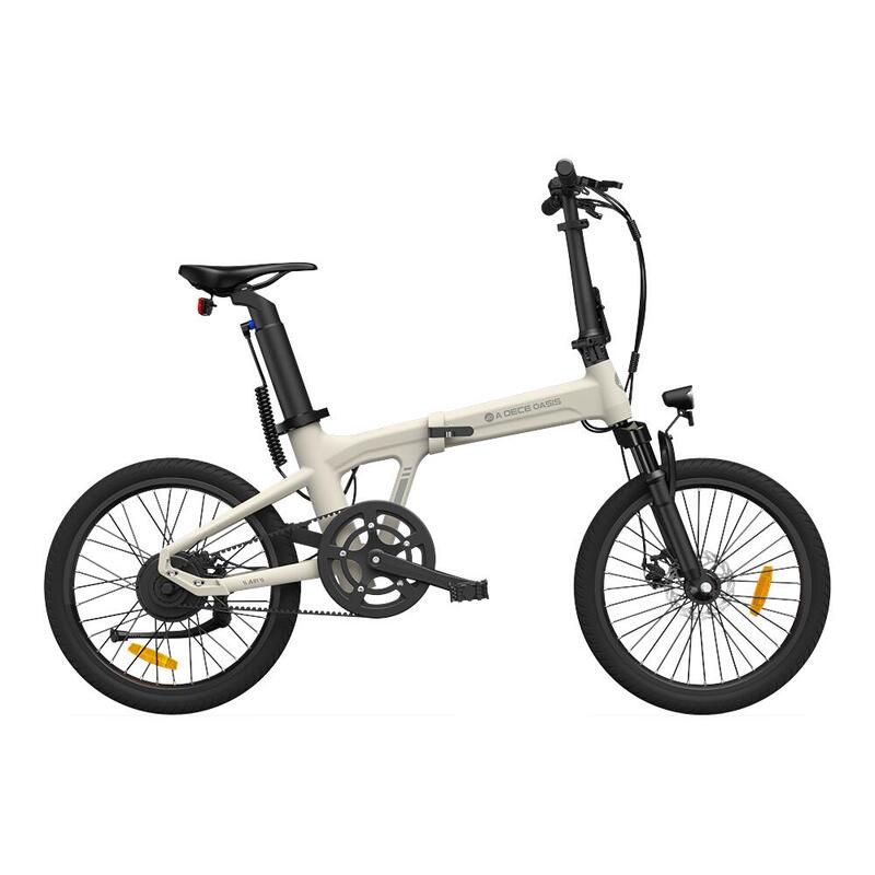 ADO EBike Air 20S Faltbares E-Fahrrad,klapprad Riemenantrieb,Pedelec,weiß