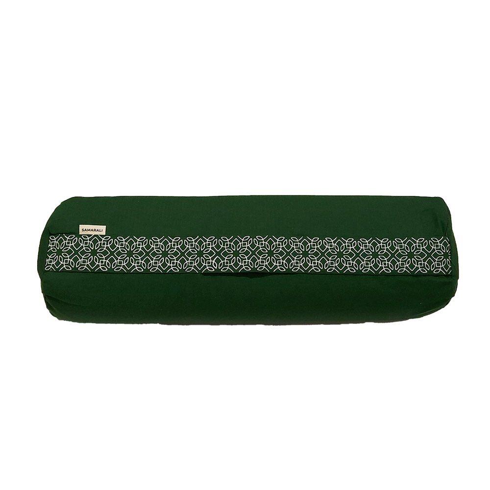 SAMARALI Yoga Bolster Bosgroen