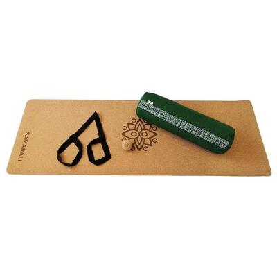 Yin yoga sets - klassiek - bosgroen