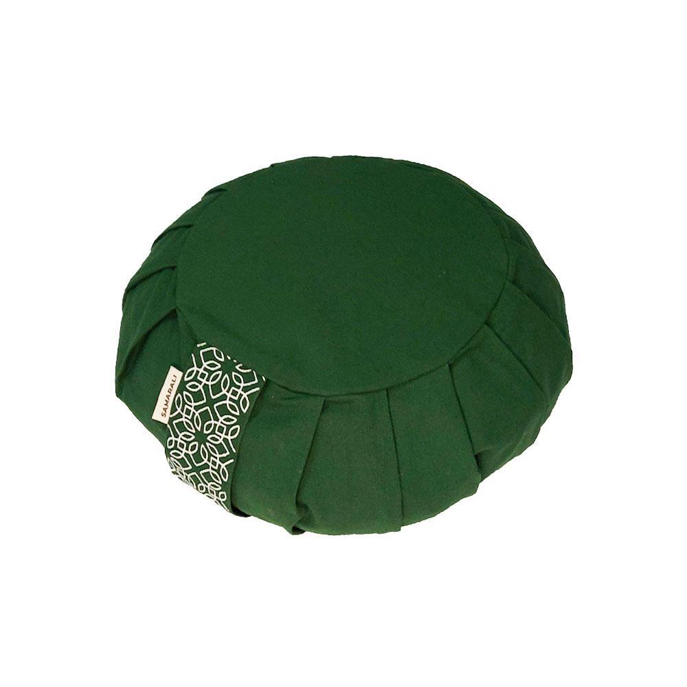 Samarali Meditation Cushion Zafu Forest Green - 34 x 34 x 14 cm