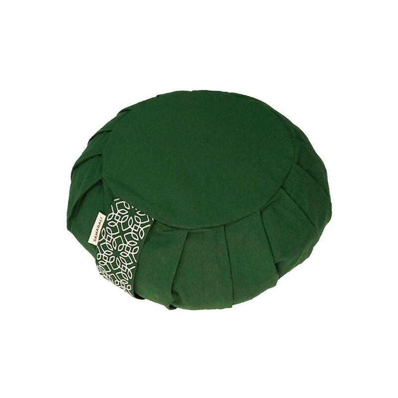 Samarali Meditatieset met  Kussen Zafu Maan Bosgroen