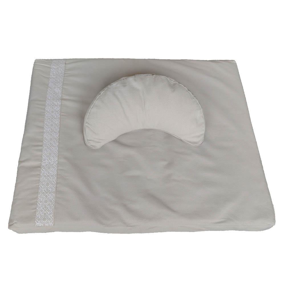 Samarali Conjunto de meditação com almofada em cunha - Castelo cinzento 2/7