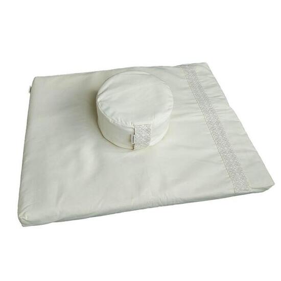 Samarali Set Zafu e Zabuton con cuscino rotondo - Chateau grigio