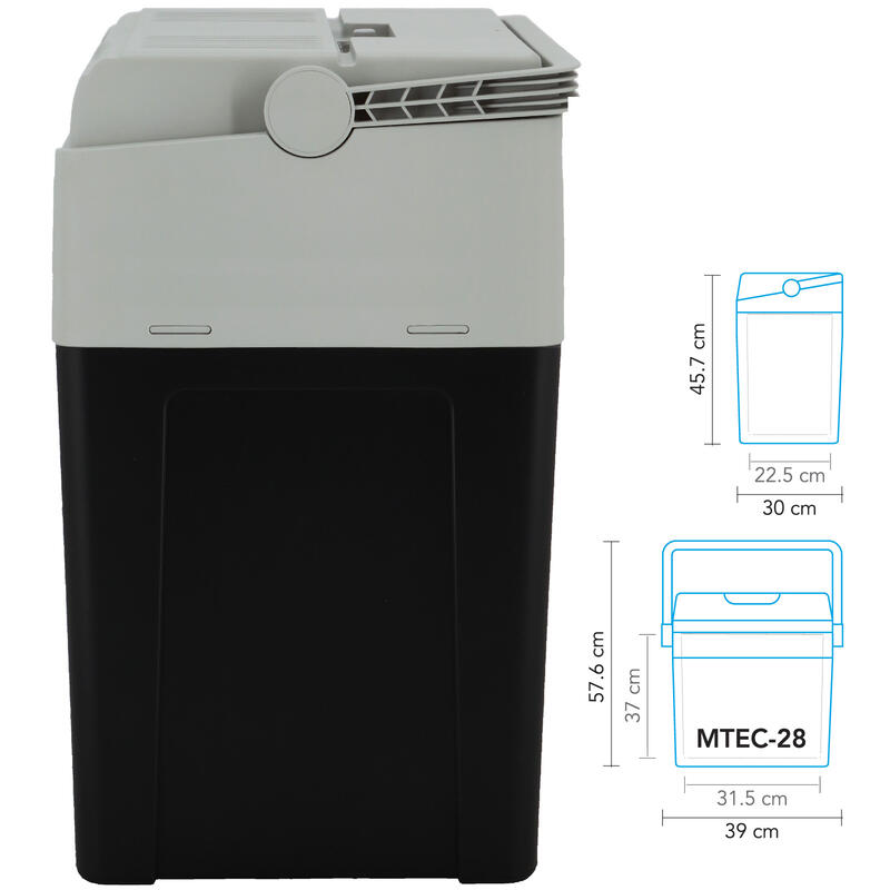 Mestic glacière thermoélectrique MTEC-28 AC/DC