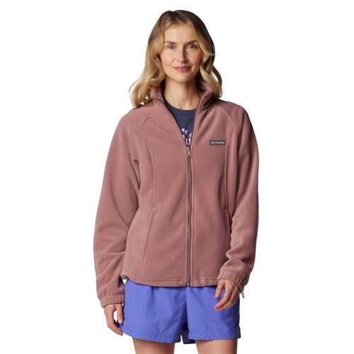 Női polár pulóver, Columbia Benton Springs Full Zip Fleece, barna