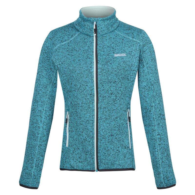 Regatta Womens Blue Newhill Full Zip Hooded Fleece suitable for a wide range of occasions