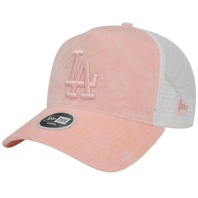 Honkbalpet voor vrouwen wmns la dodgers velour trucker cap