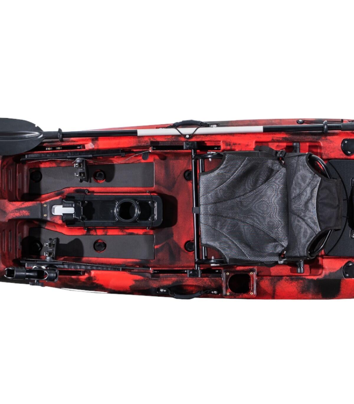 Kayak pesca con silla Aluminio Big Pro Angler 12 (365x84cm) 4/7