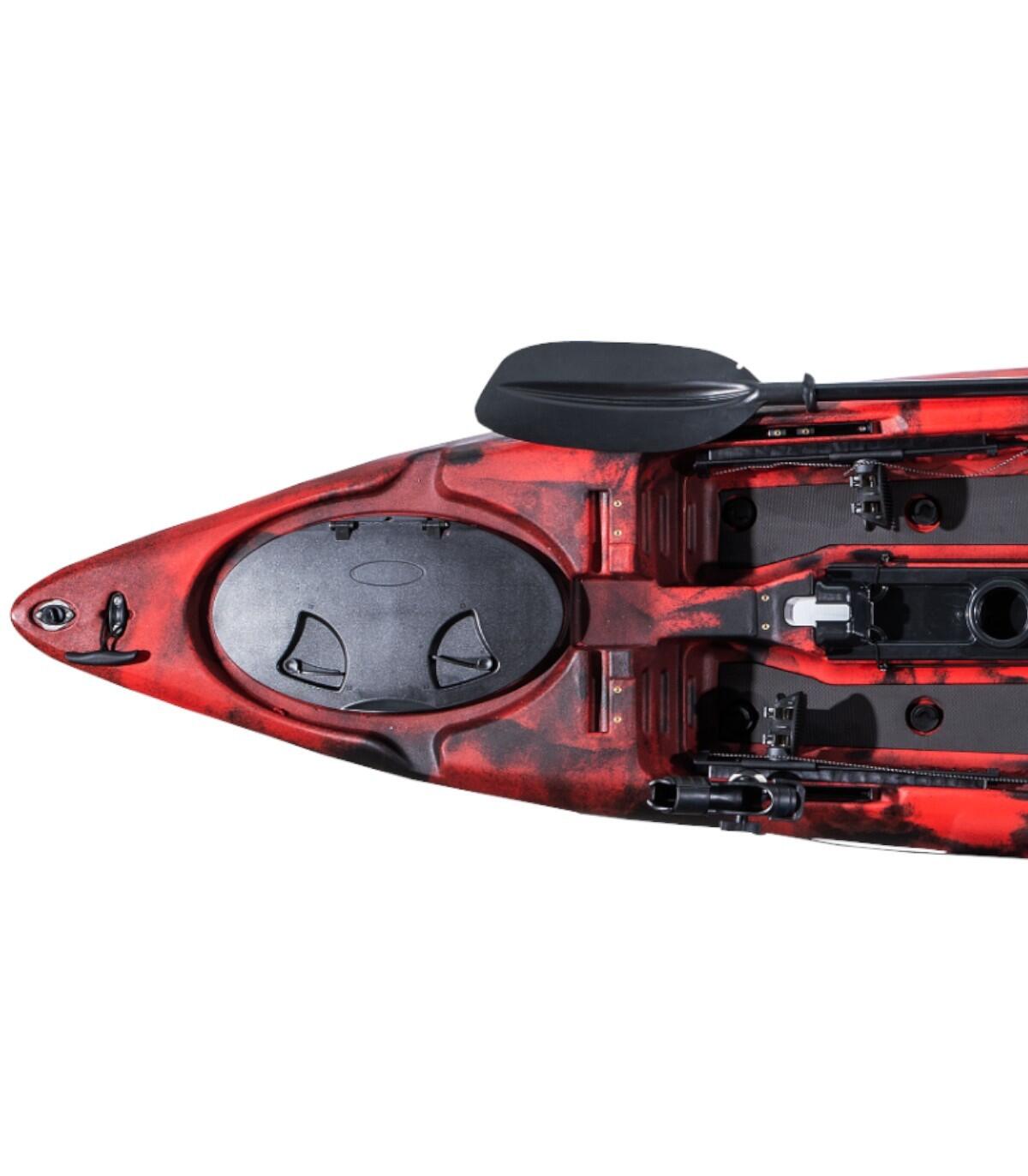 Kayak pesca con silla Aluminio Big Pro Angler 12 (365x84cm) 5/7