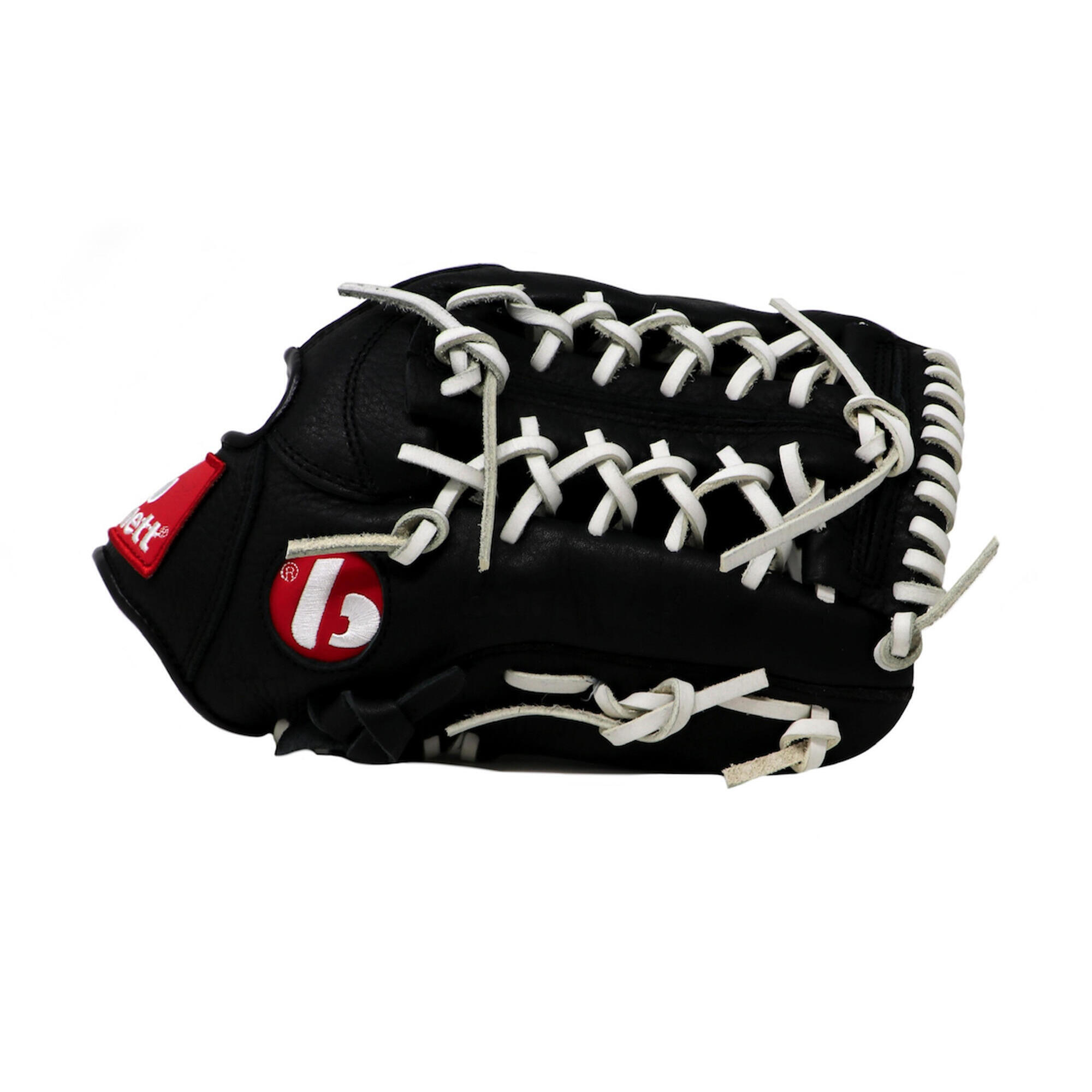 BARNETT GL-125 REG kožené baseballové rukavice, černá (pro praváky)