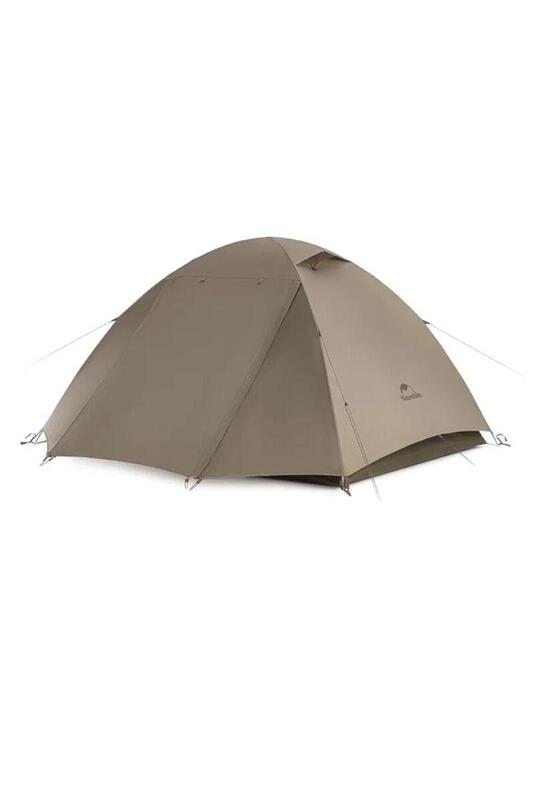 Tienda de Campaña 3 personas Naturehike Marrón Liviana