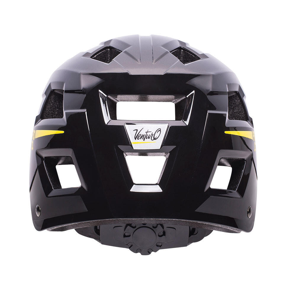 Casco MTB Venturo negro brillante 4/6